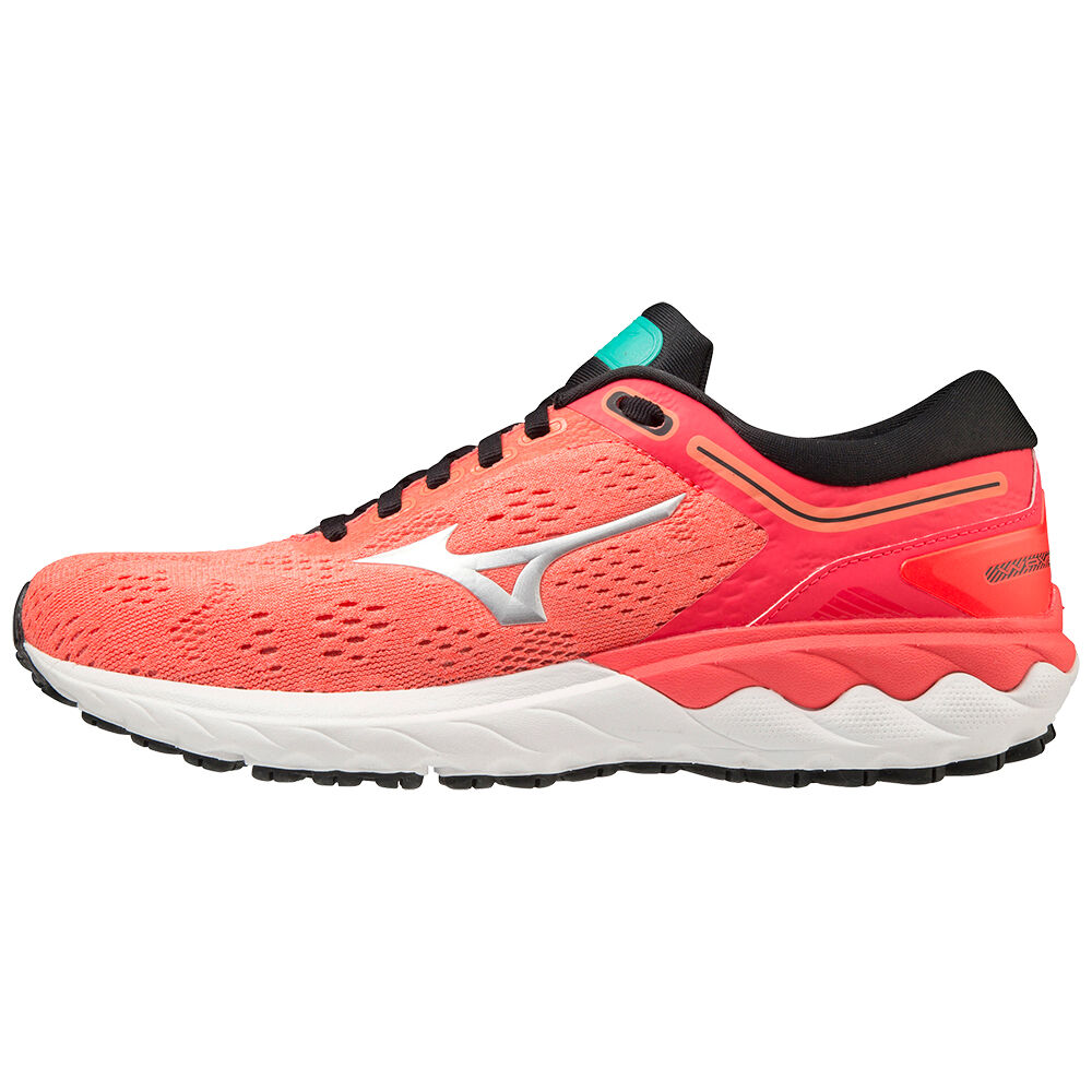 Damske Bezecke Topanky Mizuno Wave Skyrise Koralove Vypredaj SYXO42013